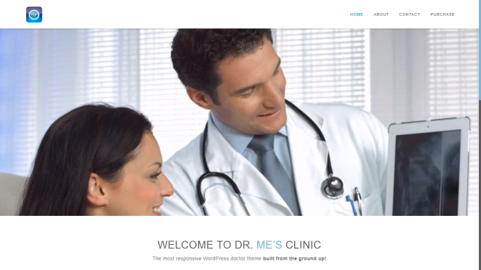 doctor template theme