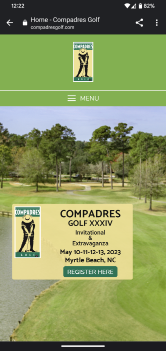 golf club ecommerce site