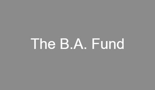The B.A. Fund logo