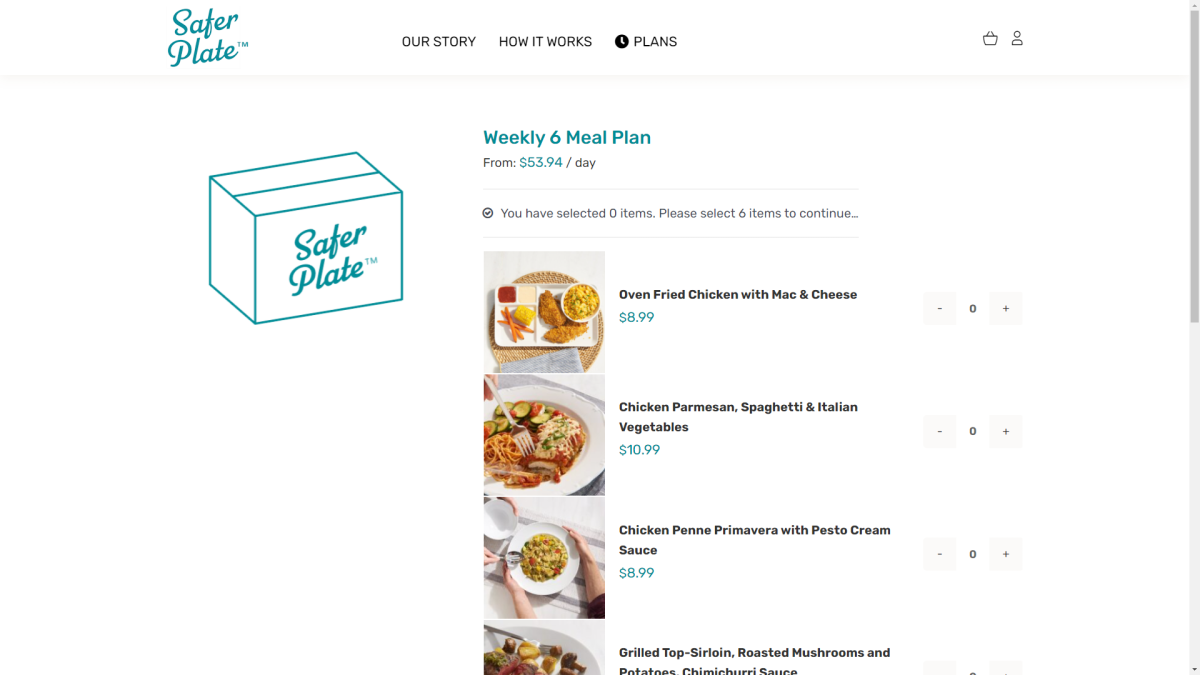 meal delivery website