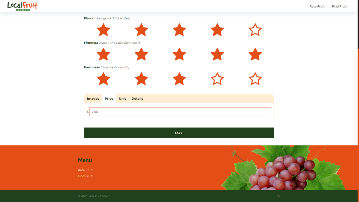 fruit rater website