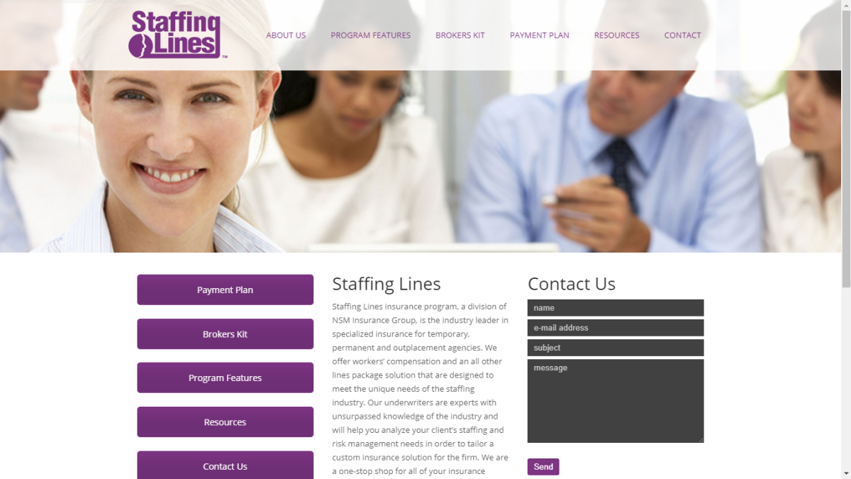 staffing company website