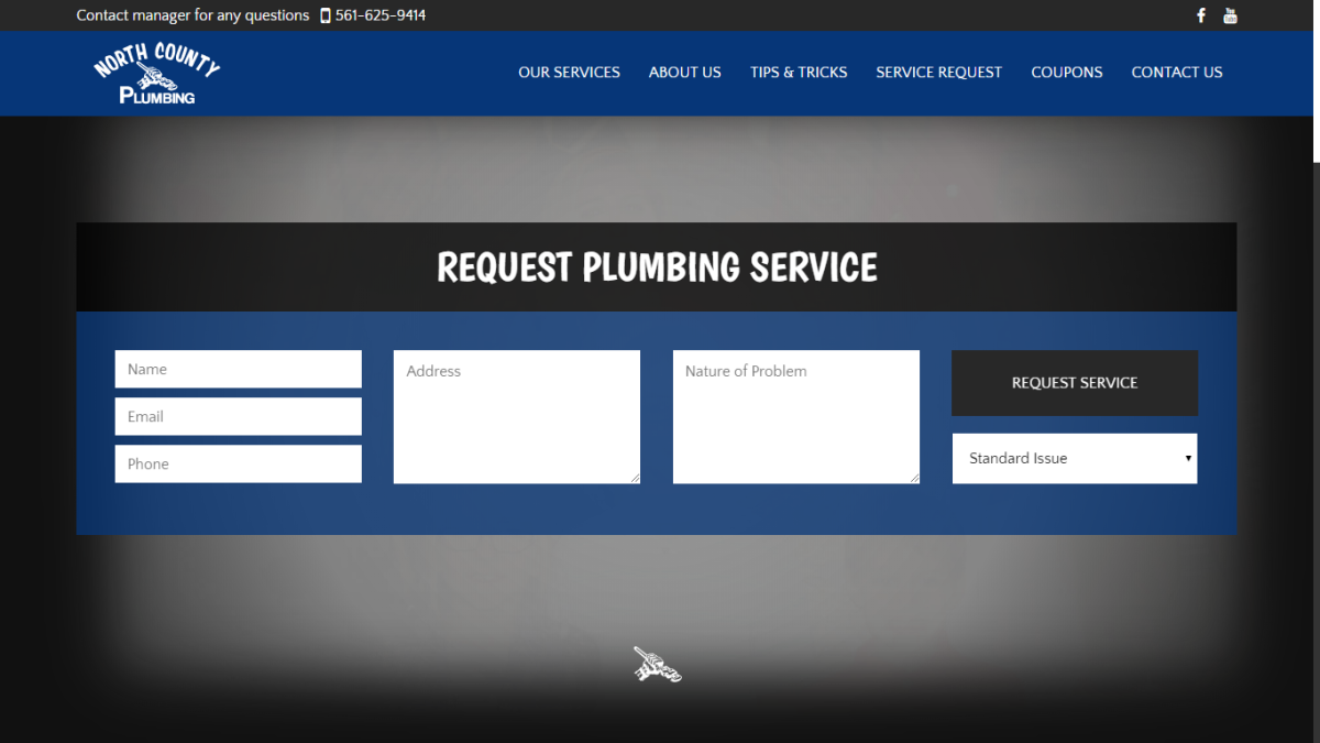 plumbing website