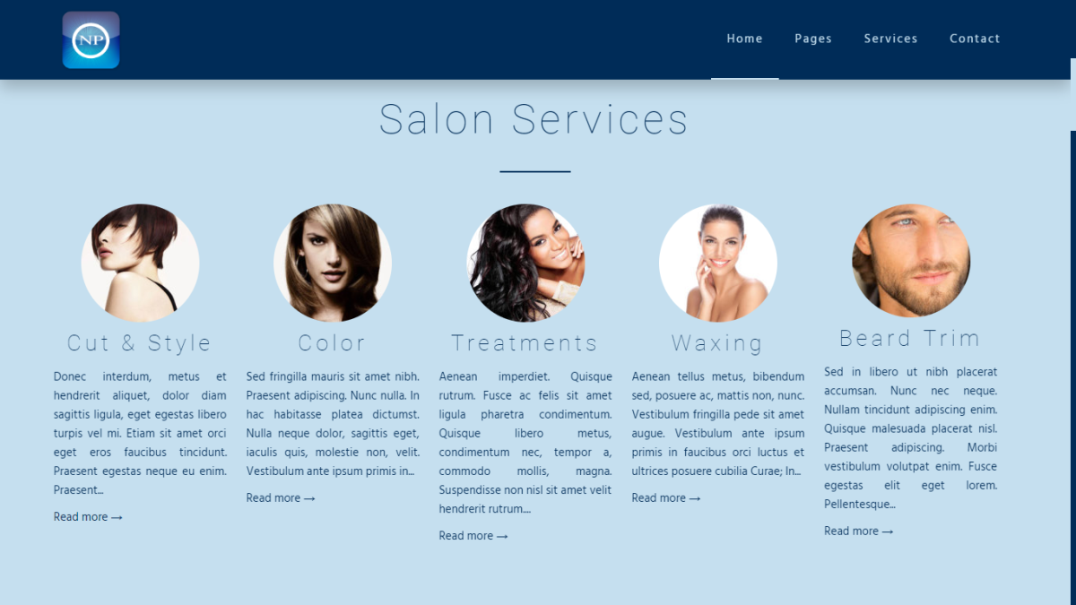 cosmetology template