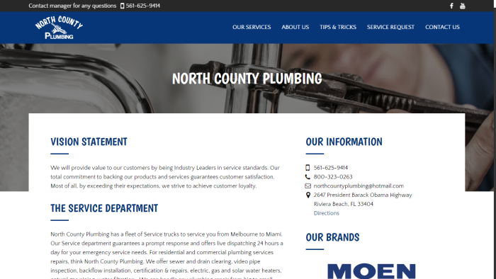Plumbing Company SEO