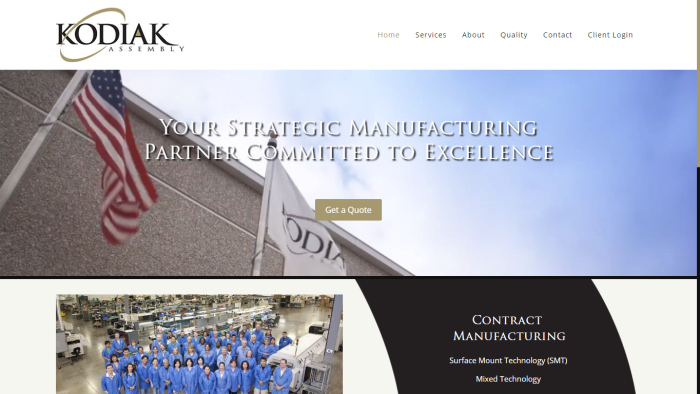 electronics manufacturing website