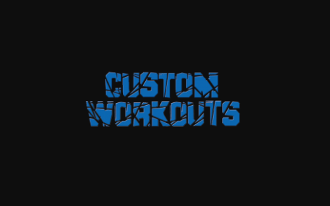 custom workouts logo