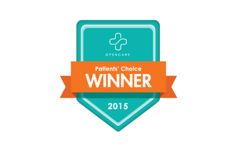 Opencare Patients' Choice Winner 2015 logo