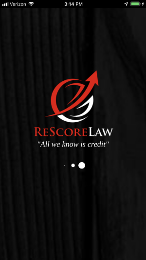 credit repair responsive web app