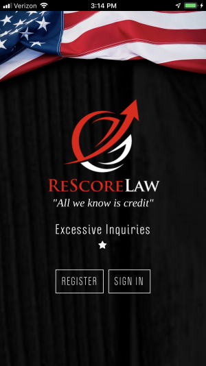 credit repair responsive web app