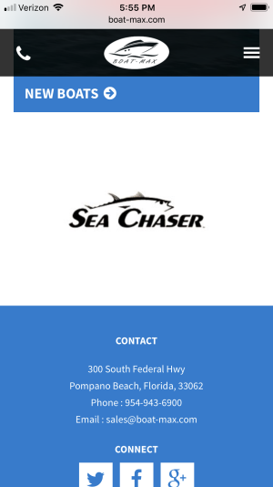 boat dealer website