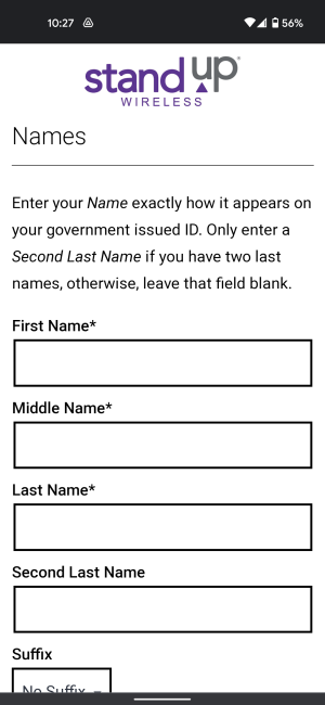 government phone website form