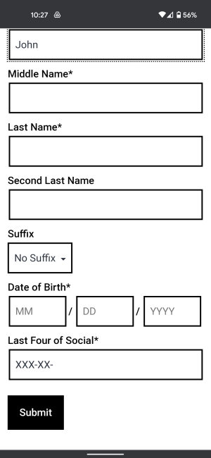 government phone website form