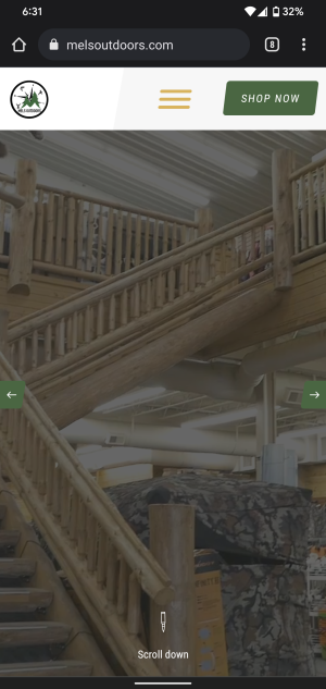 outdoors shop responsive theme