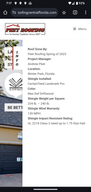 roofing company mobile responsive theme