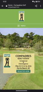 golf club responsive theme